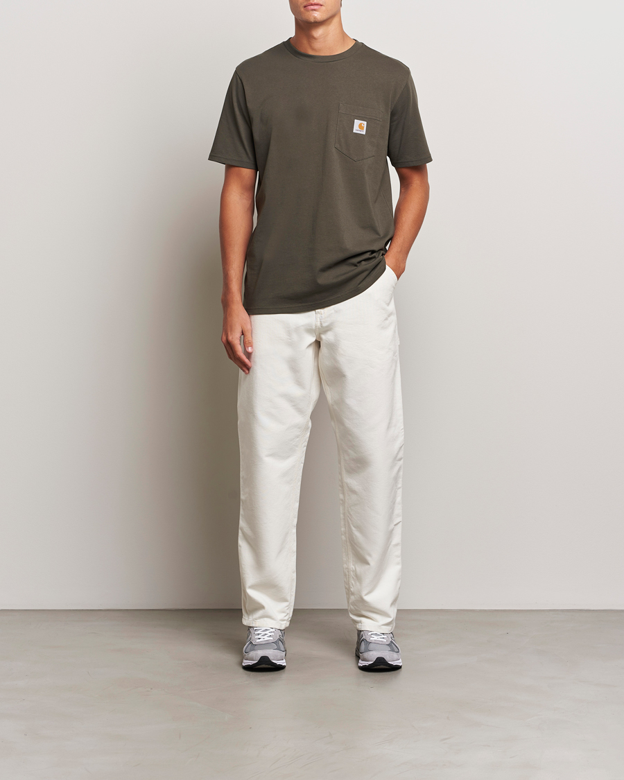 Herren | T-Shirts | Carhartt WIP | Pocket Cotton T-Shirt Mirage