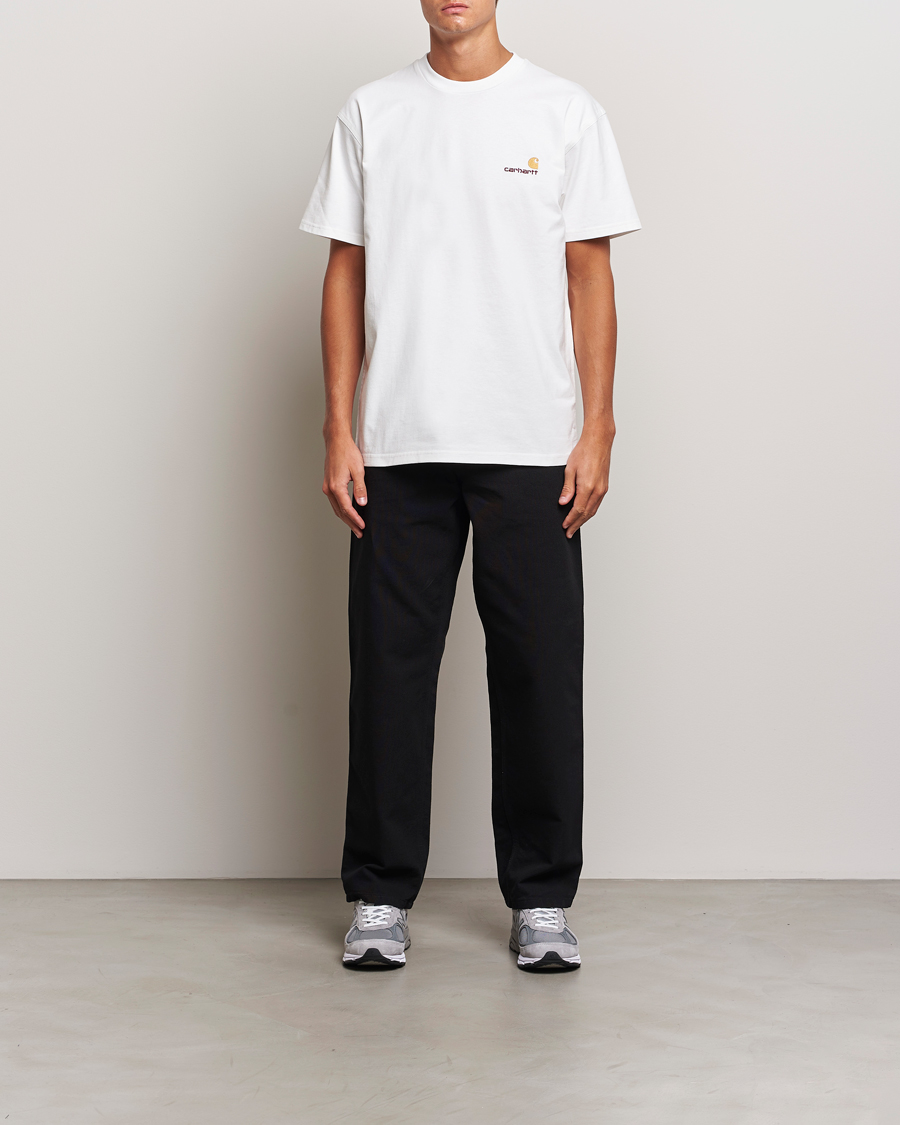 Herren | T-Shirts | Carhartt WIP | American Script Short Sleeve T-Shirt White
