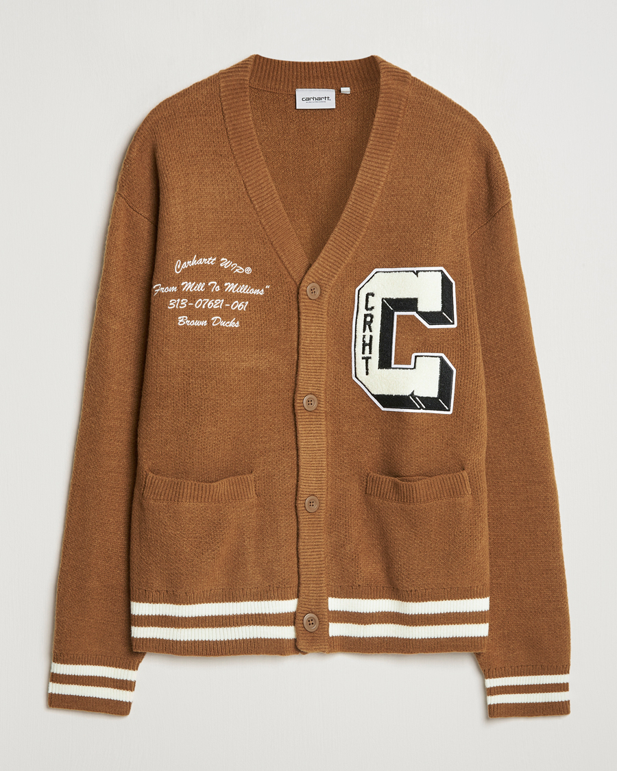 Herren | Pullover | Carhartt WIP | Brown Ducks Cardigan Hamilton Brown