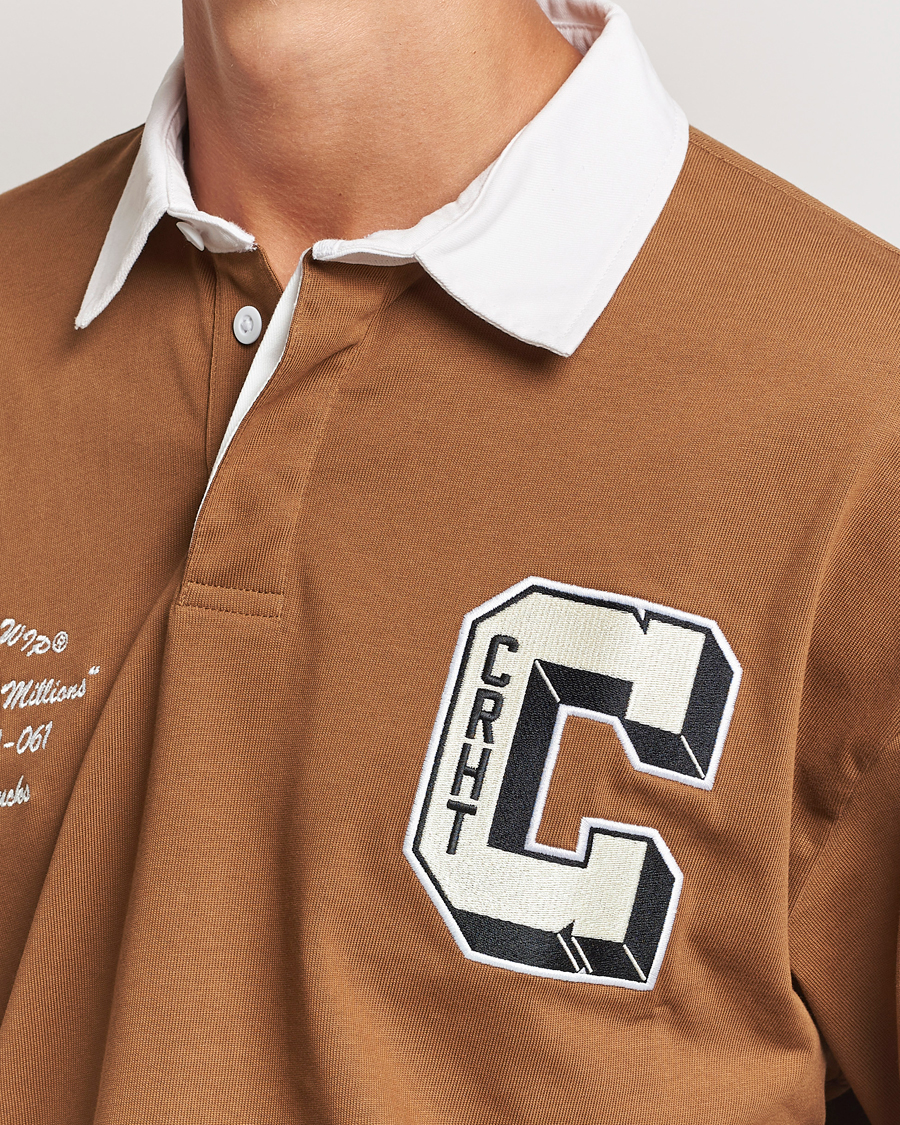 Herren | Pullover | Carhartt WIP | Brown Ducks Rugby Shirt Hamilton Brown
