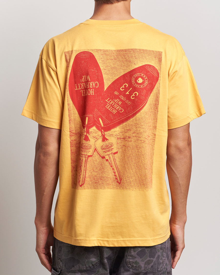 Herren | T-Shirts | Carhartt WIP | Hotel Keys Organic Cotton T-Shirt Winter Spice