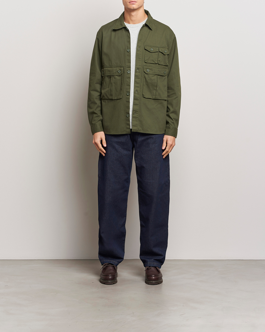Herren | Hemden | Carhartt WIP | Tracker Cotton Twill Shirt Office Green