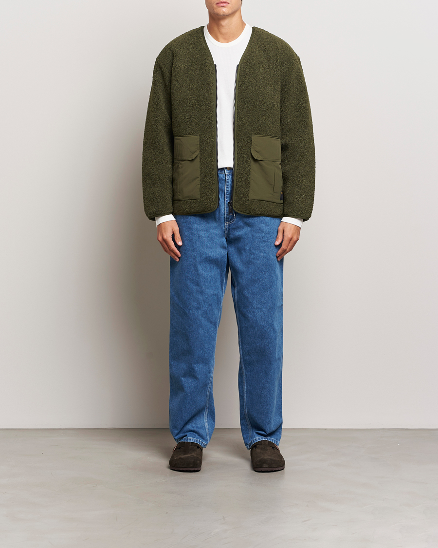Herren | Pullover | Carhartt WIP | Devin Pile Liner Office Green