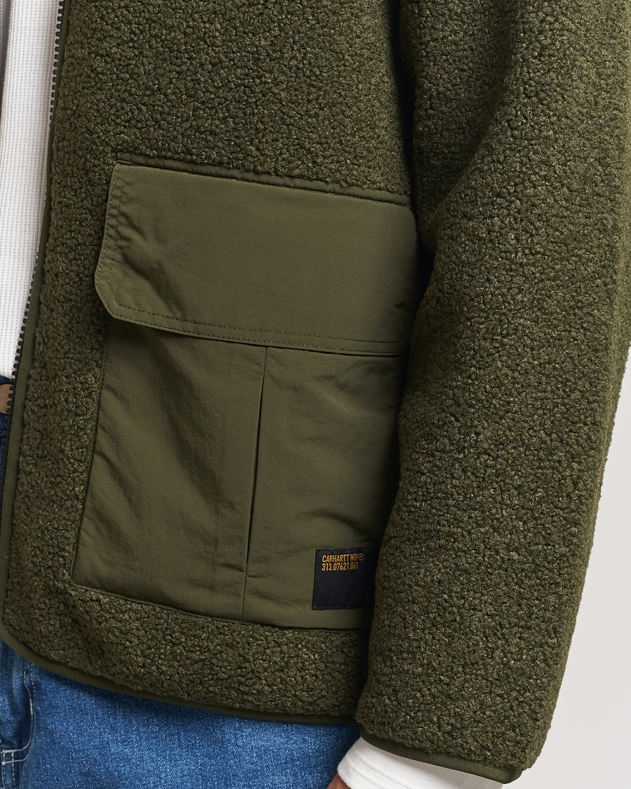 Herren | Pullover | Carhartt WIP | Devin Pile Liner Office Green