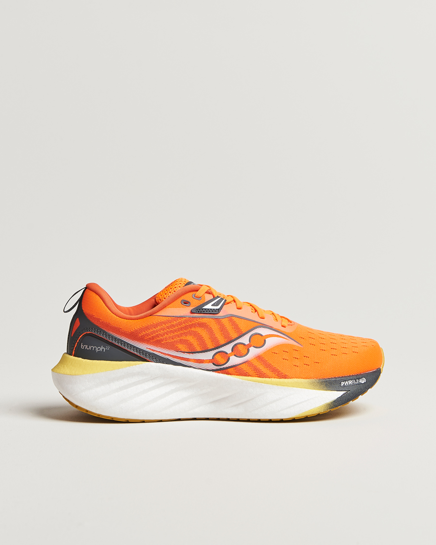 Herren | Saucony Triumph 22 Running Sneakers Spice/Canary | Saucony | Triumph 22 Running Sneakers Spice/Canary