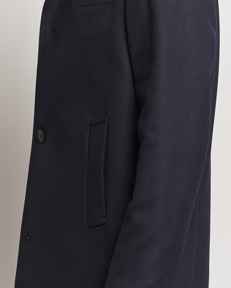 Herren | Jacken | J.Lindeberg | Jesse Melton Cashmere Coat Navy