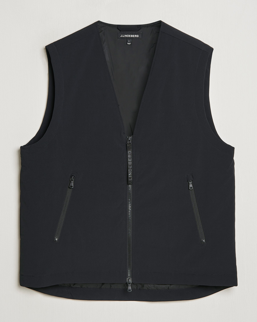 Herren | Jacken | J.Lindeberg | Cain Primaloft Padded Vest Black