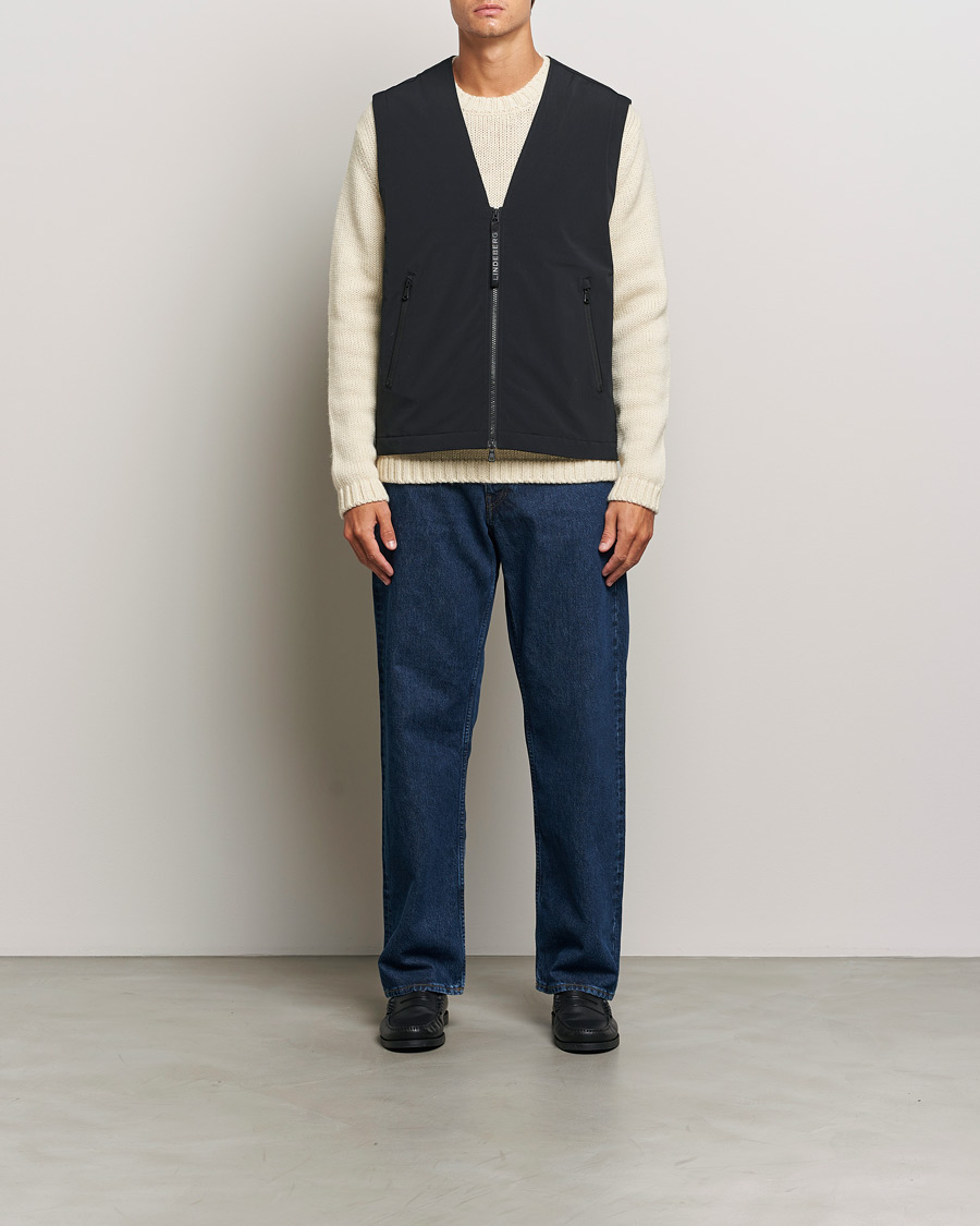 Herren | Jacken | J.Lindeberg | Cain Primaloft Padded Vest Black