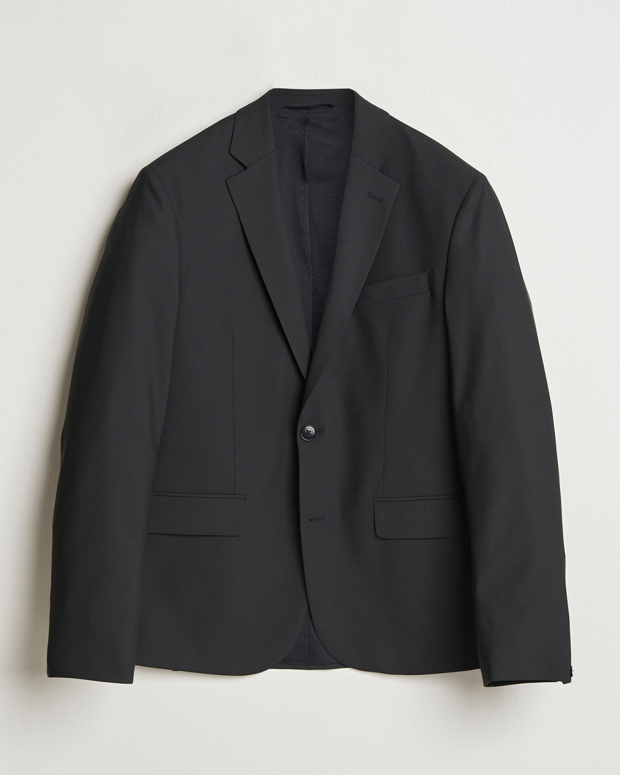 Herren | Sakkos | J.Lindeberg | Elton Unlined Bi Stretch Travel Blazer Black