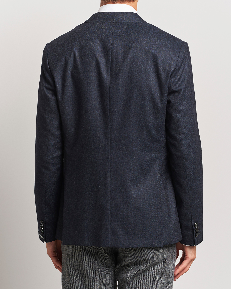 Herren | Sakkos | J.Lindeberg | Elton Unlined Cash Stretch Flannel Blazer Navy