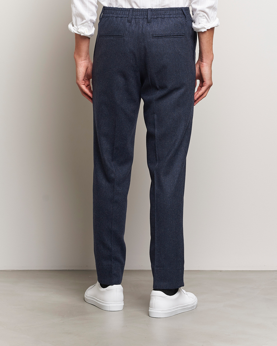 Herren | Hosen | J.Lindeberg | Soren Twill Cash Flannel Pants Navy