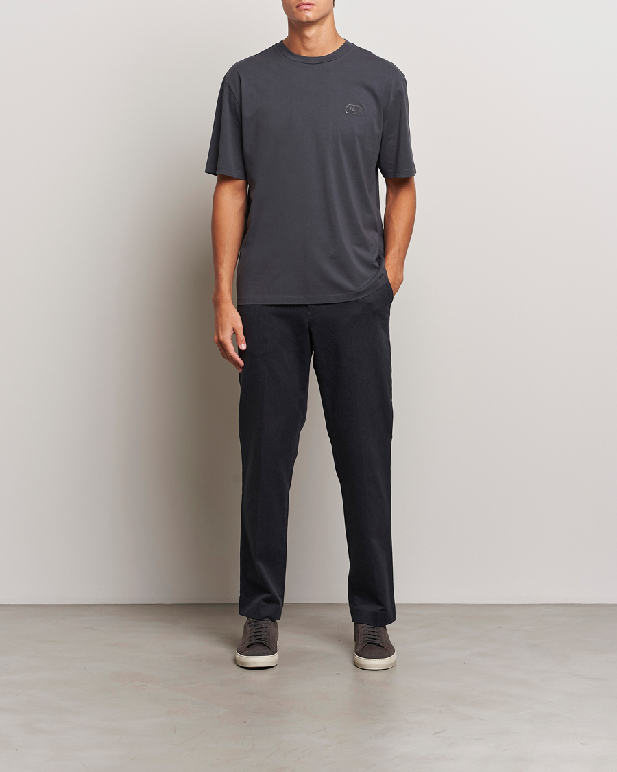 Herren | Hosen | J.Lindeberg | Lois Flannel Twill Pants Dark Grey