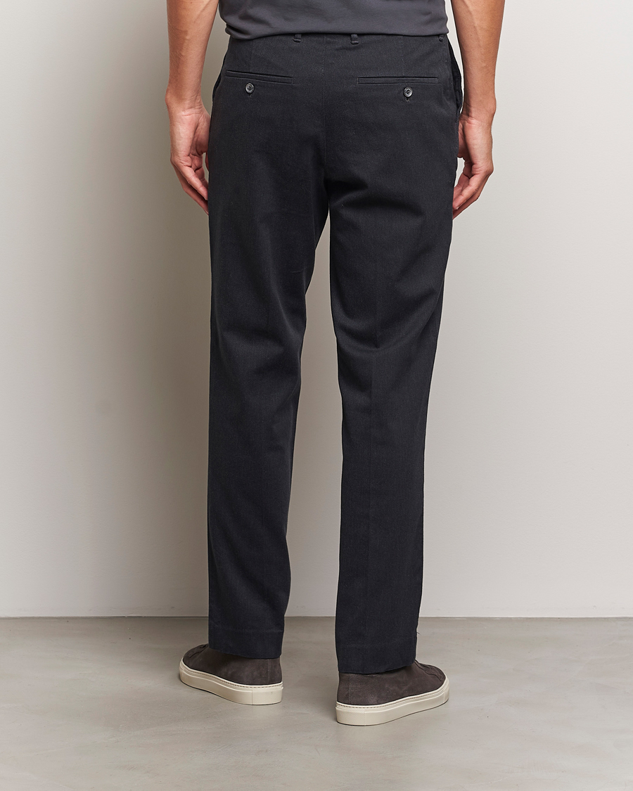Herren | Hosen | J.Lindeberg | Lois Flannel Twill Pants Dark Grey