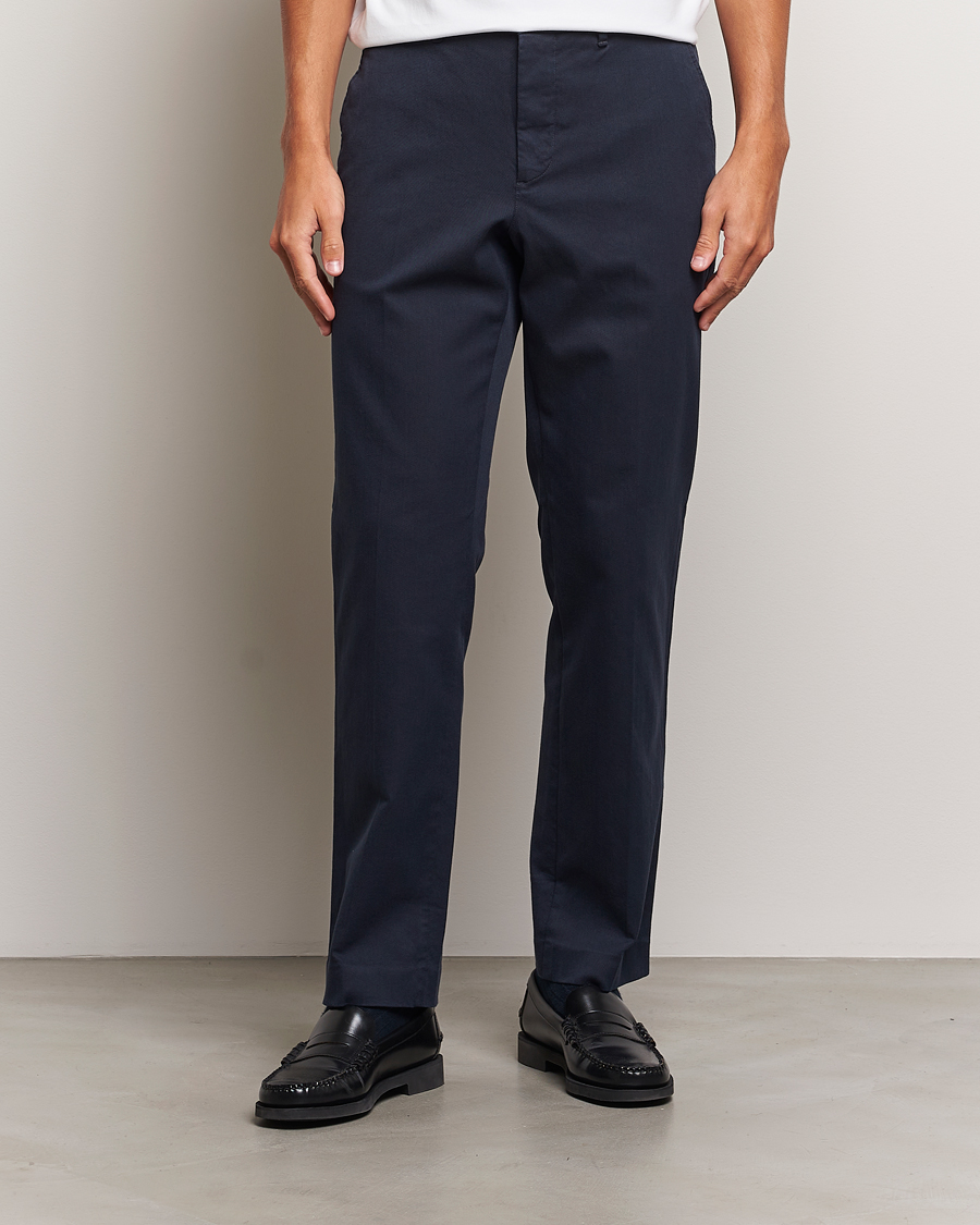 Herren | Hosen | J.Lindeberg | Lois Flannel Twill Pants Navy