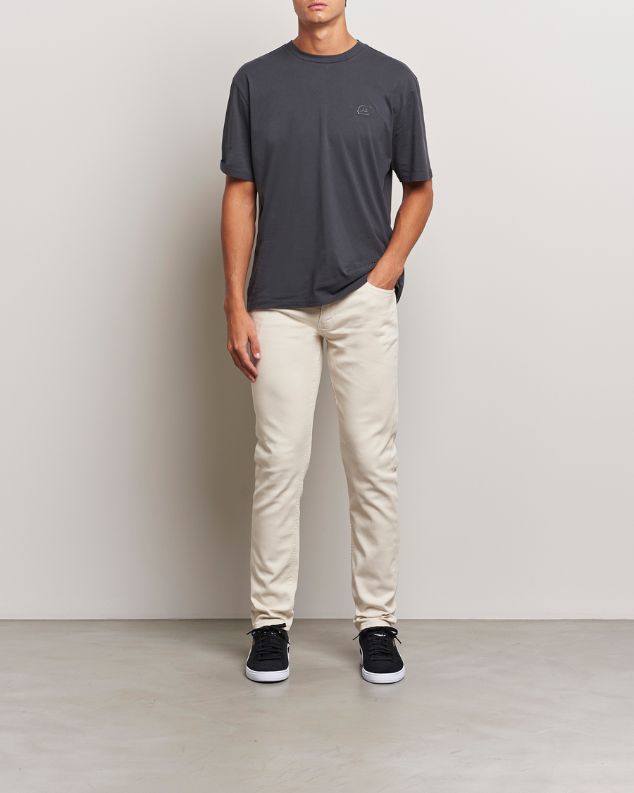 Herren | Hosen | J.Lindeberg | Jay Solid Twill Stretch Jeans Moonbeam