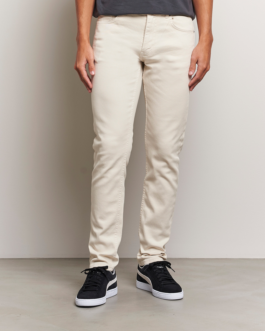 Herren | Hosen | J.Lindeberg | Jay Solid Twill Stretch Jeans Moonbeam