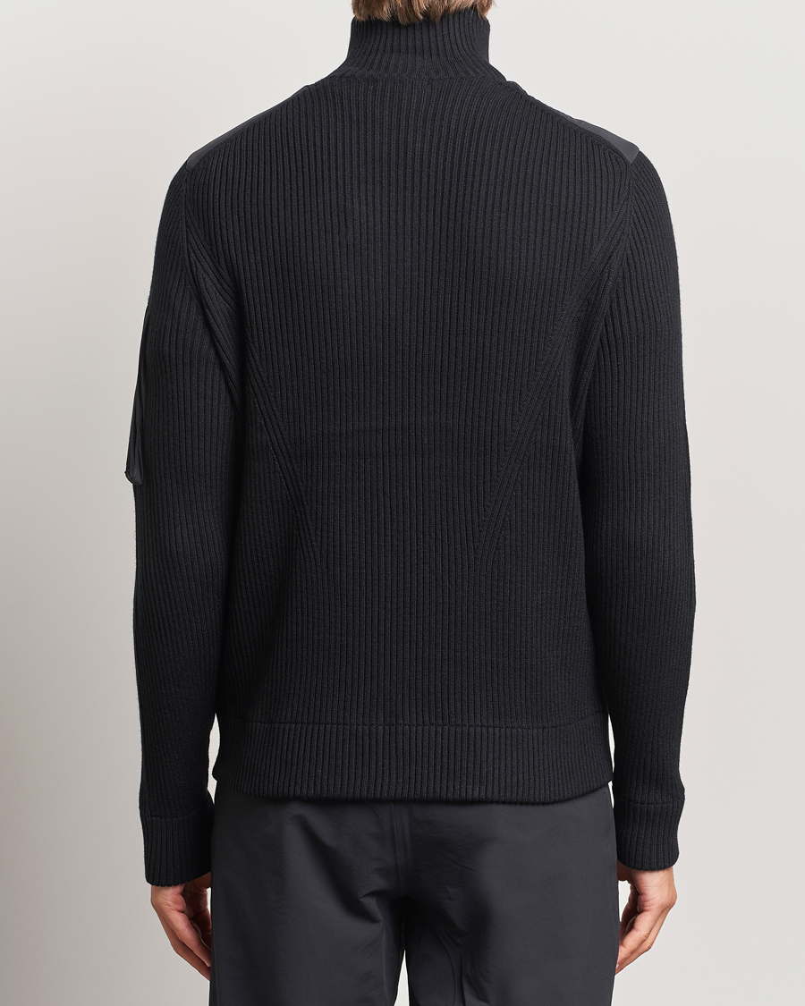 Herren | Jacken | J.Lindeberg | Beck Knitted Hybrid Jacket Black