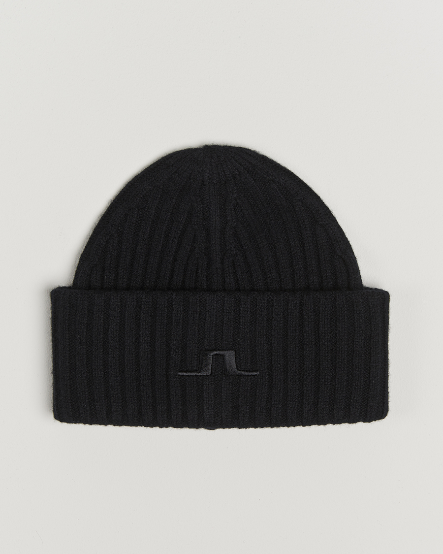 Herren | J.Lindeberg Jive Wool Beanie Black | J.Lindeberg | Jive Wool Beanie Black