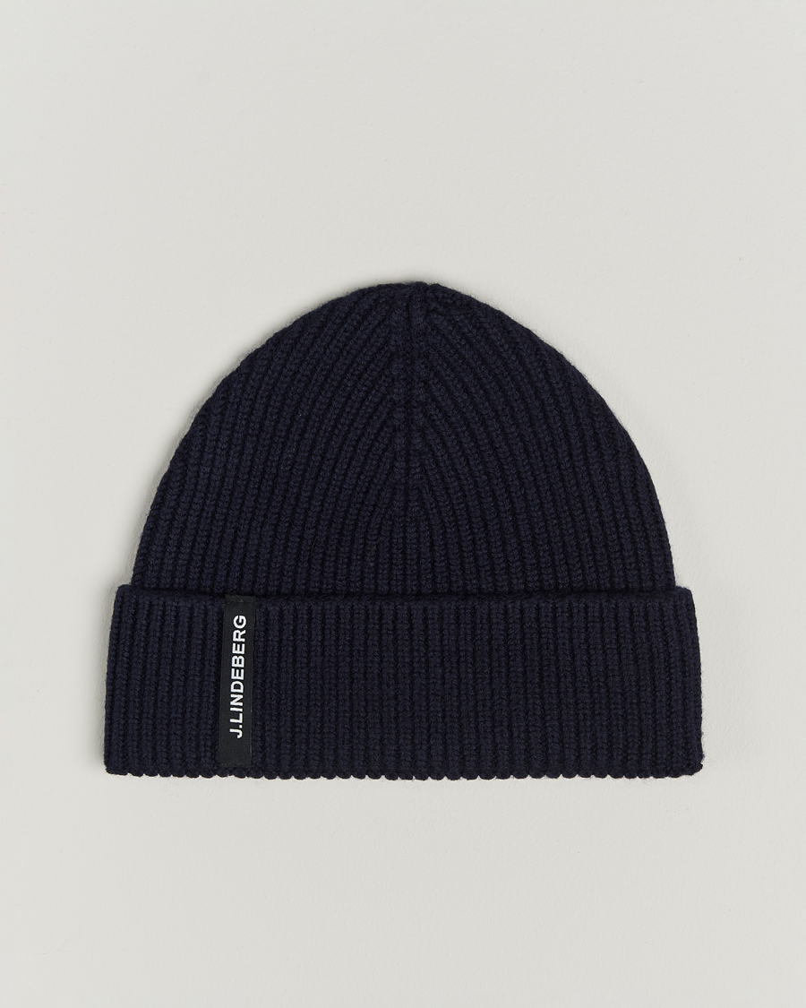 Herren | J.Lindeberg Juan Merino Beanie Navy | J.Lindeberg | Juan Merino Beanie Navy