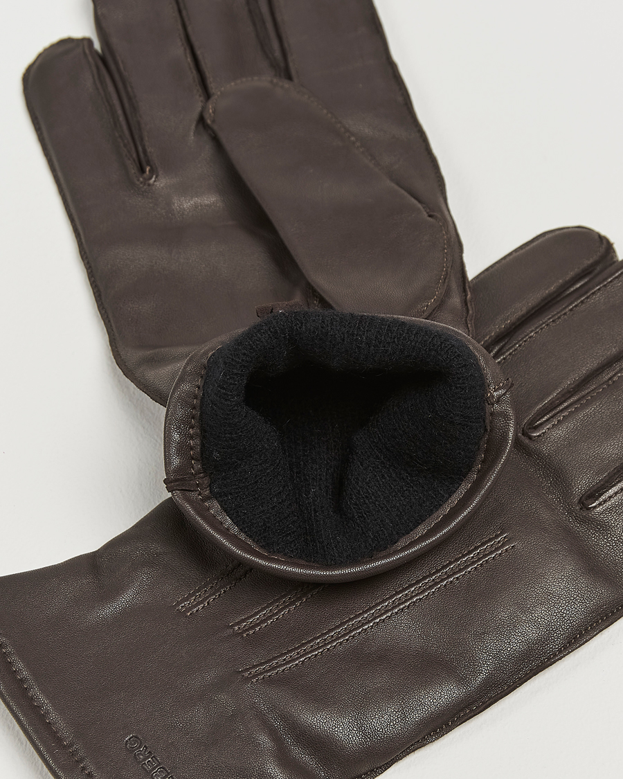 Herren | J.Lindeberg Milo Leather Glove Mole | J.Lindeberg | Milo Leather Glove Mole