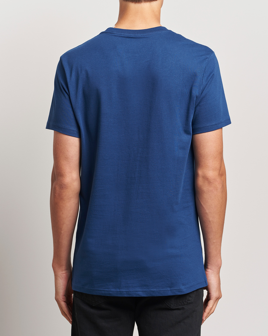 Herren | T-Shirts | Bread & Boxers | Heavy Cotton Crew Neck T-Shirt Ink Blue