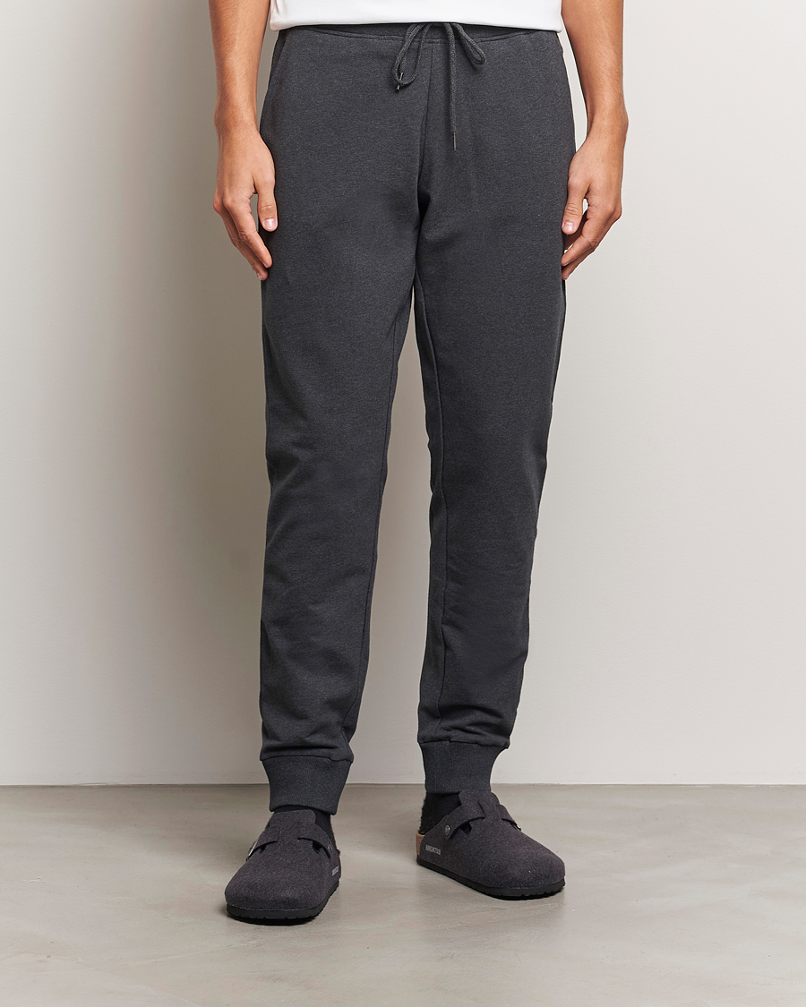 Herren | Hosen | Bread & Boxers | Loungewear Pants Dark Grey Melange