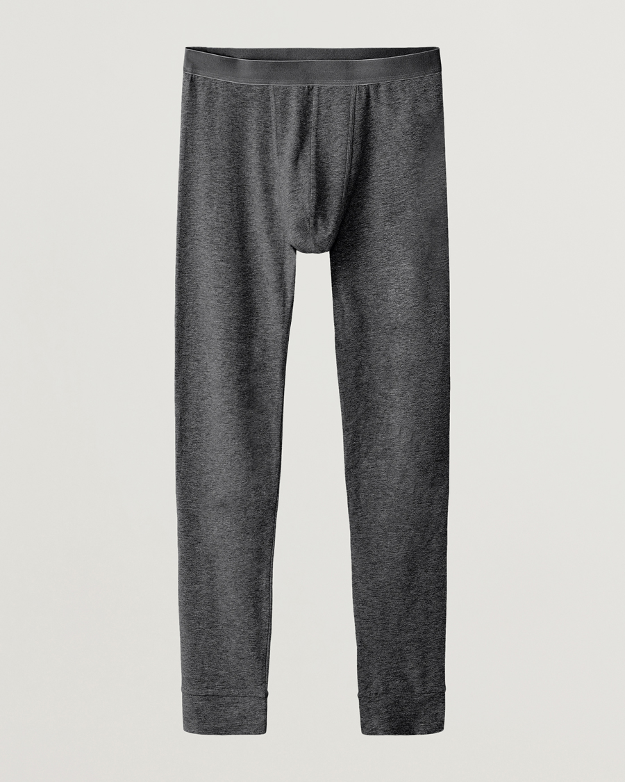 Herren | Unterwäsche | Bread & Boxers | Long Johns Dark Grey Melange