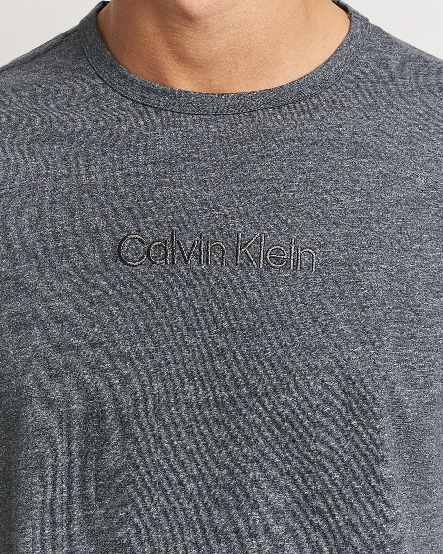 Herren | Schlafanzüge & Bademäntel | Calvin Klein | Cotton Pyjama Set Charcoal/Black