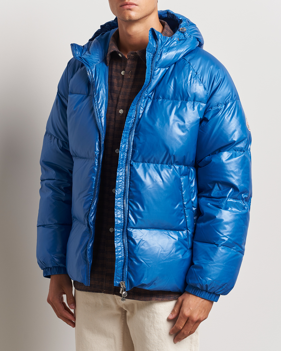 Herren | Jacken | Pyrenex | Sten Hooded Puffer Jacket Adriatic