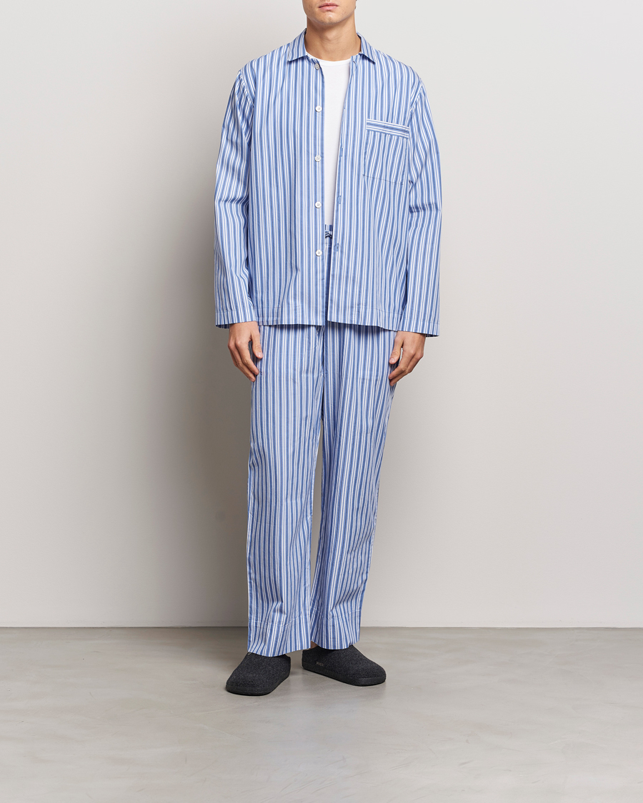 Herren | Schlafanzüge & Bademäntel | Tekla | Poplin Pyjama Pants Penny Stripes