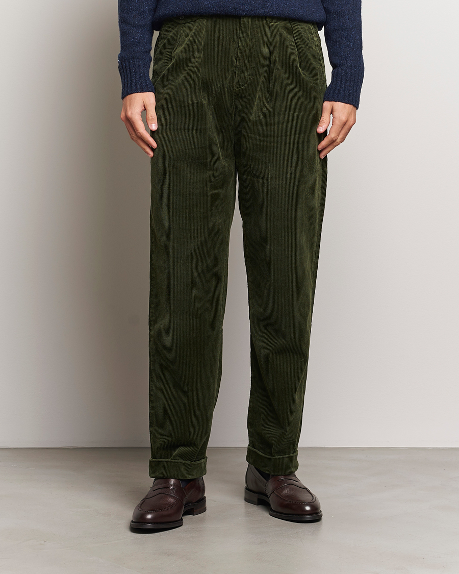Herren | Hosen | Polo Ralph Lauren | Whitman Pleated Pants Country Olive