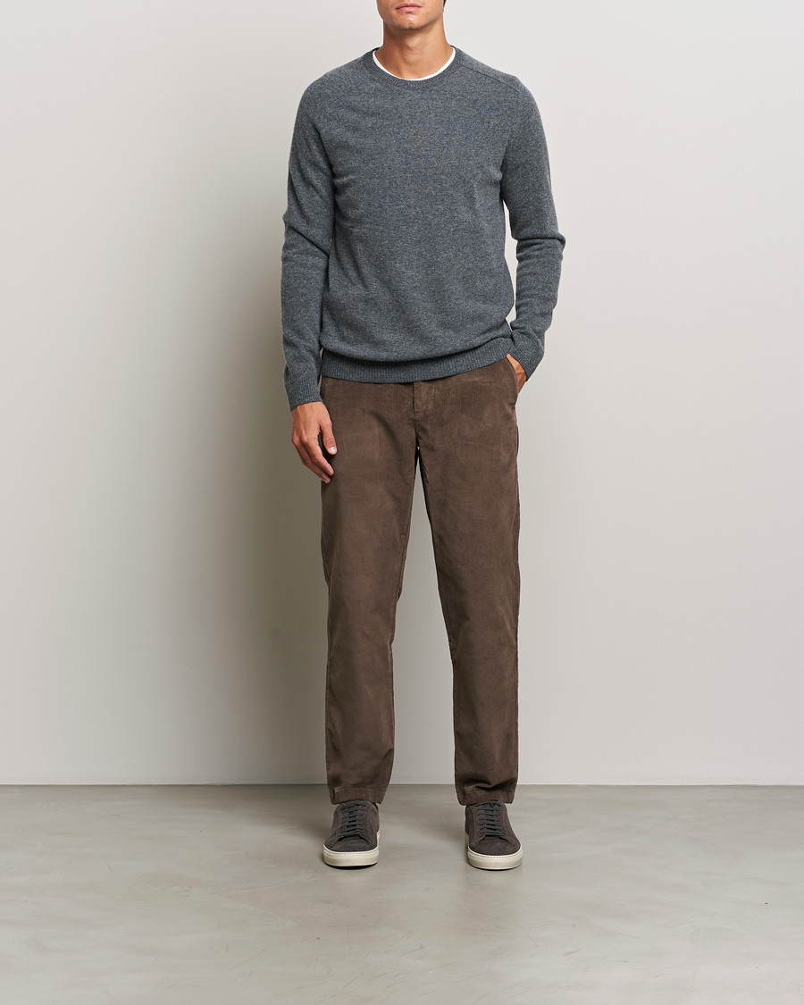 Herren | Hosen | KnowledgeCotton Apparel | Chuck Regular Cord Trousers Chocolate