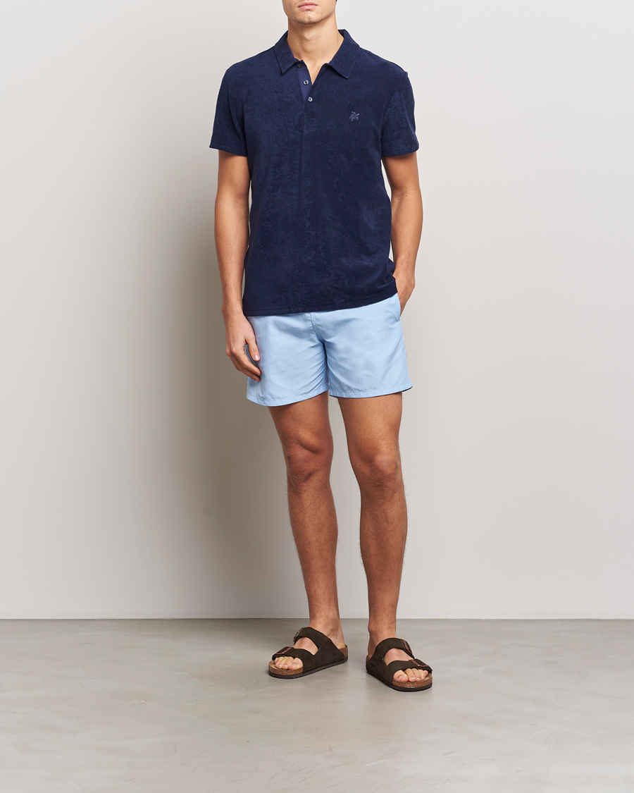 Herren | Badehosen | Vilebrequin | Moorea Swim Shorts Fleur De Lin