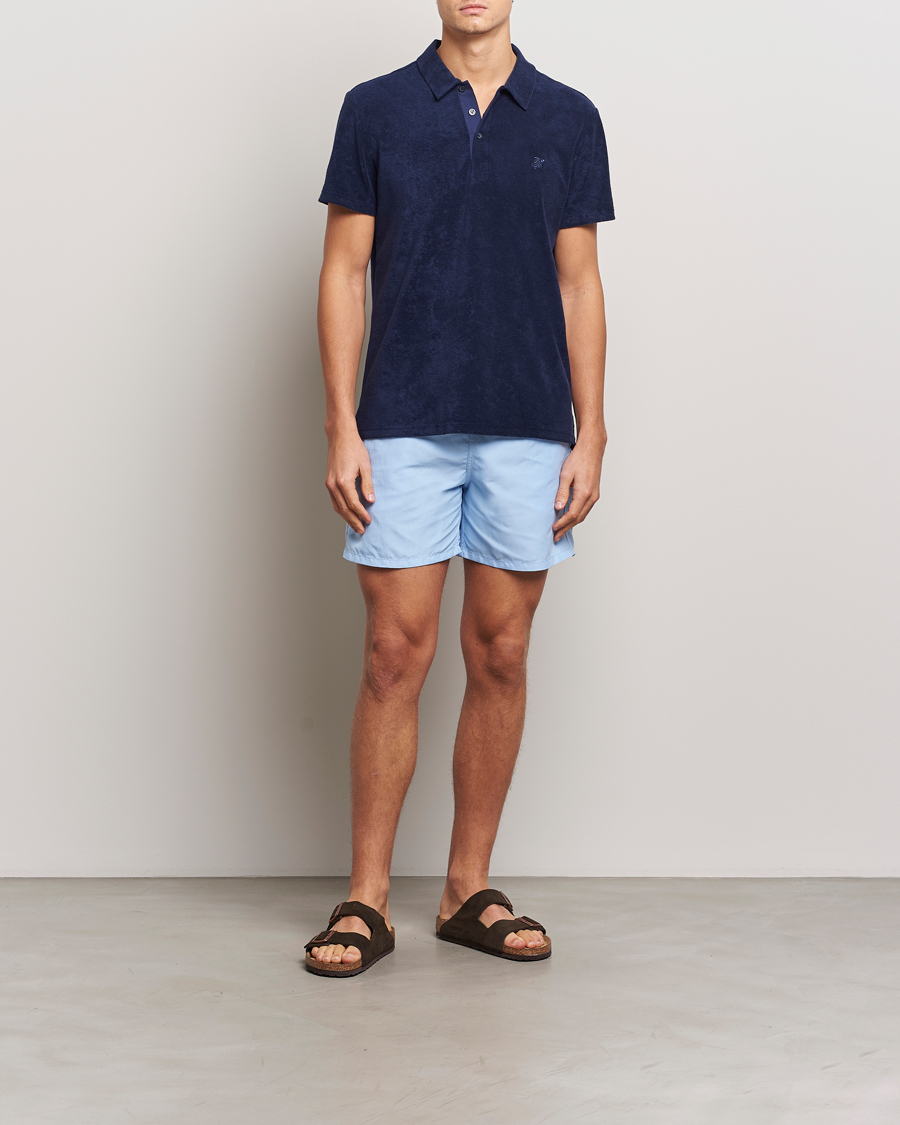 Herren | Poloshirts | Vilebrequin | Phoenix Terry Polo Bleu Marine