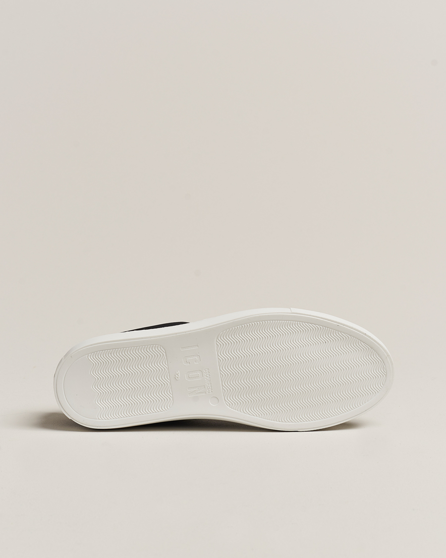 Herren | Dsquared2 Icon Leather Sneaker Black | Dsquared2 | Icon Leather Sneaker Black