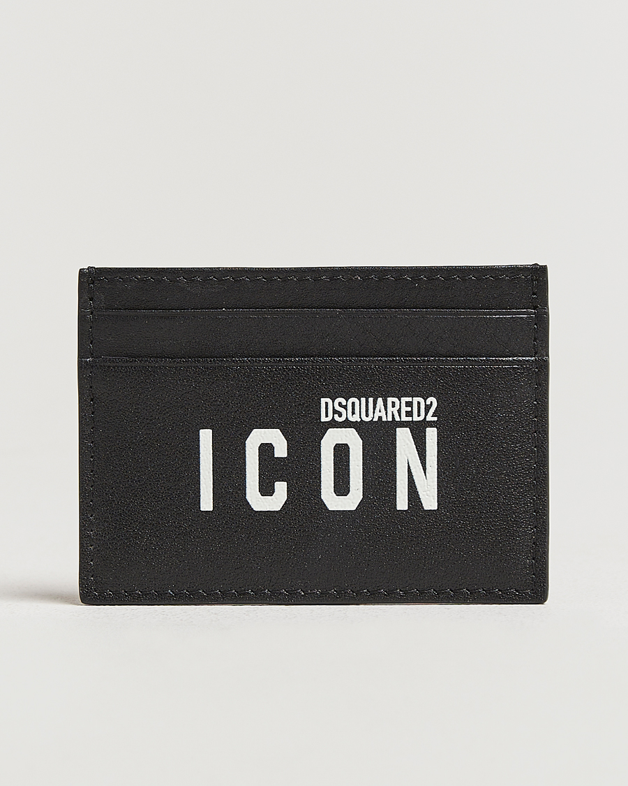 Herren | Dsquared2 Icon Card Holder Black | Dsquared2 | Icon Card Holder Black
