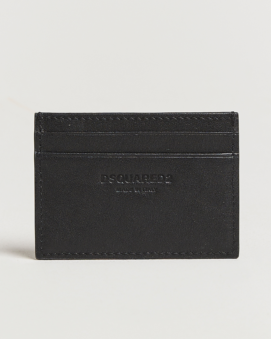 Herren | Dsquared2 Icon Card Holder Black | Dsquared2 | Icon Card Holder Black