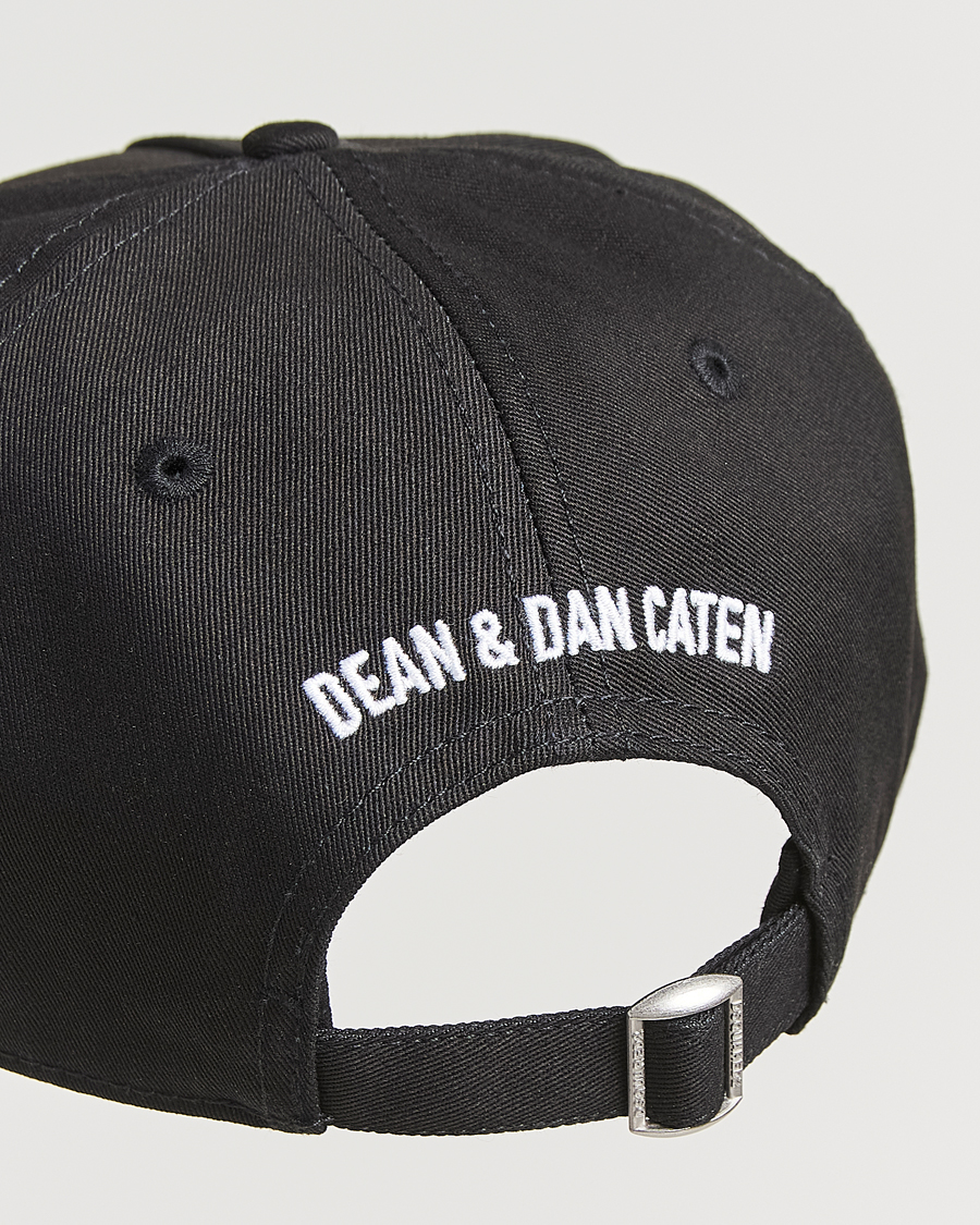 Herren | Dsquared2 Icon Evolution Baseball Cap Black/White | Dsquared2 | Icon Evolution Baseball Cap Black/White