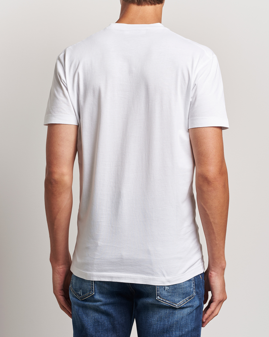 Herren | T-Shirts | Dsquared2 | Cool Fit Leaf T-Shirt White