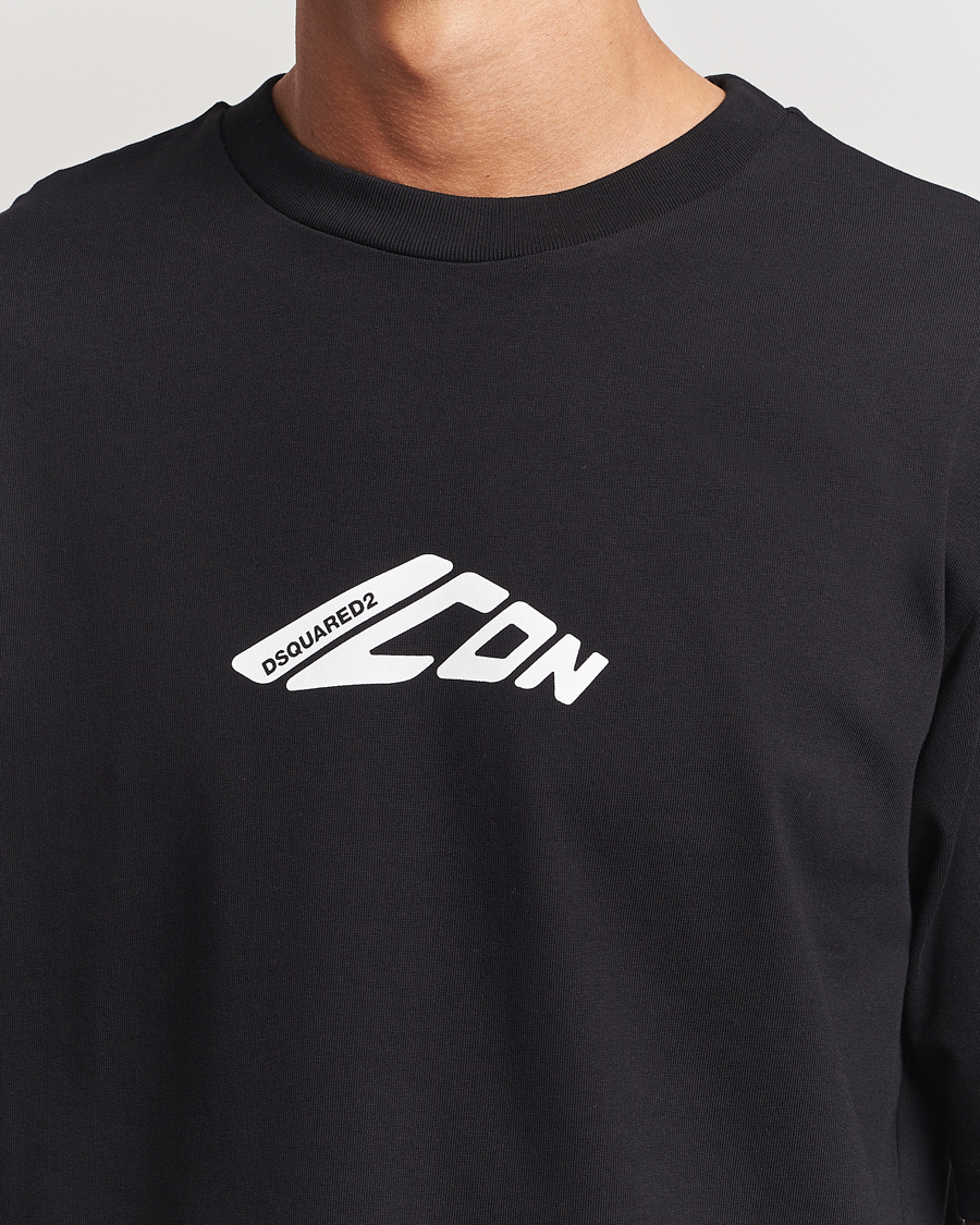 Herren | T-Shirts | Dsquared2 | Icon Evolution T-Shirt Black