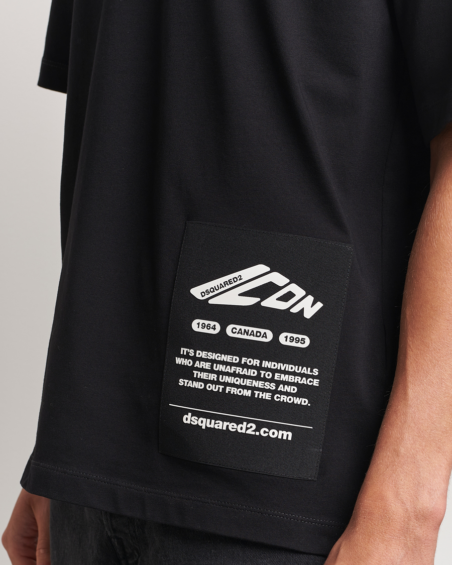 Herren | T-Shirts | Dsquared2 | Icon Evolution T-Shirt Black