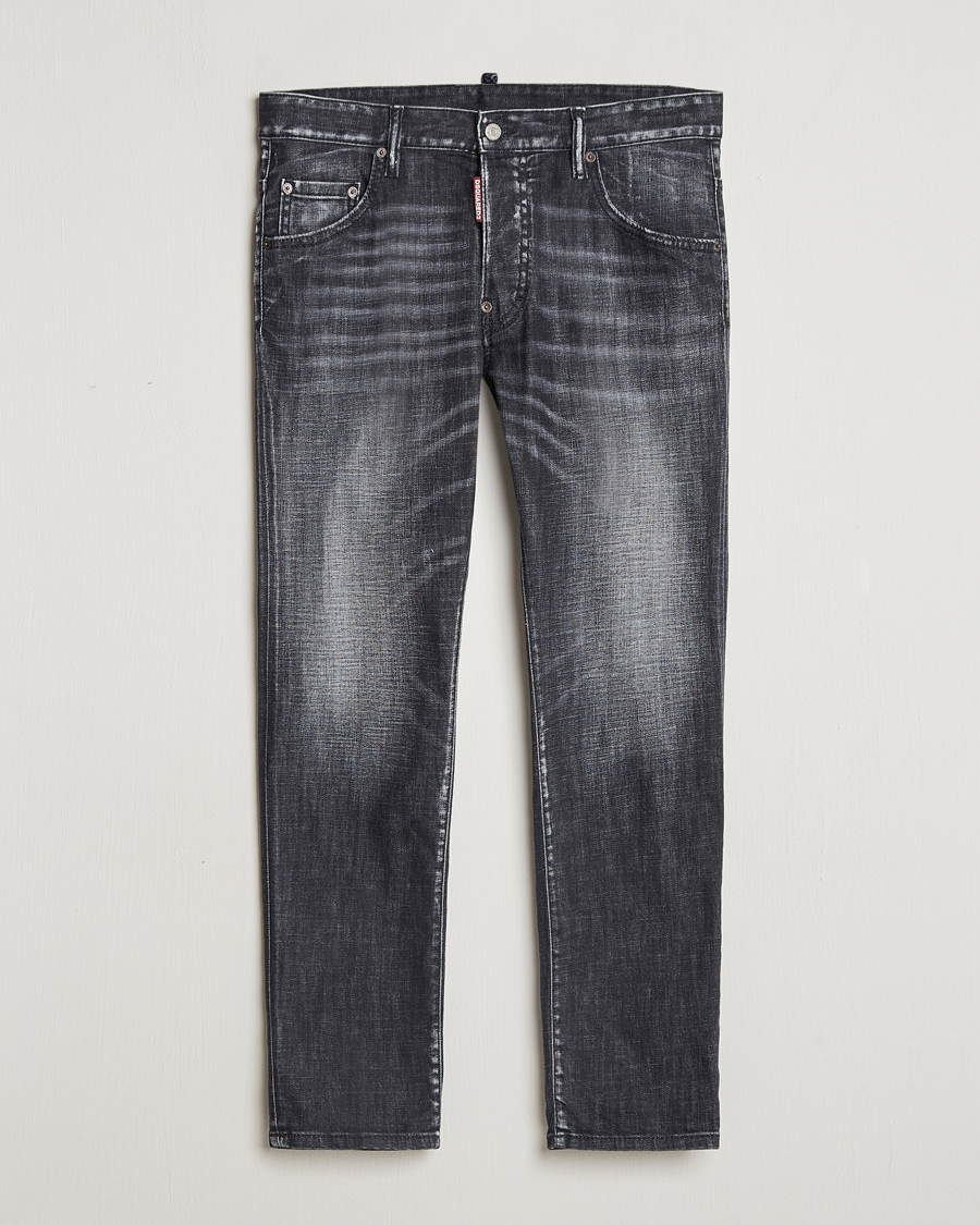 Herren | Jeans | Dsquared2 | Skater Jeans Washed Black