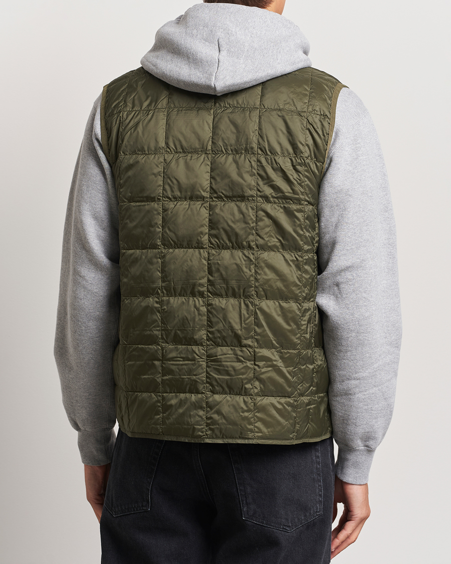 Herren | Jacken | TAION | V-Neck Lightweight Down Vest Dark Olive
