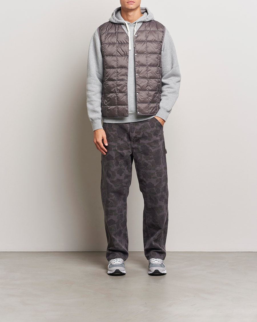Herren | Westen | TAION | V-Neck Lightweight Down Vest Gray