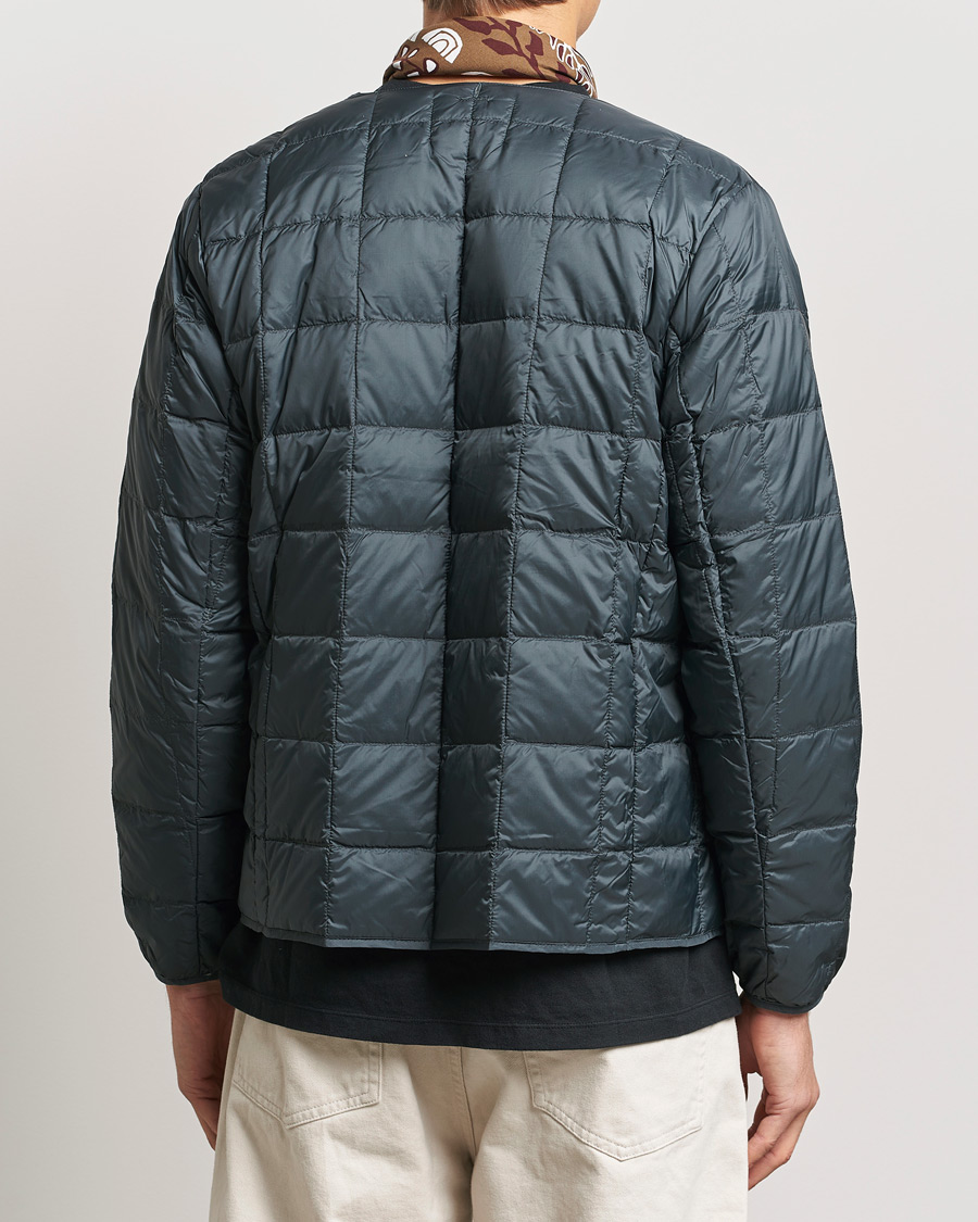 Herren | Jacken | TAION | Crew Neck Button Down Jacket Charcoal