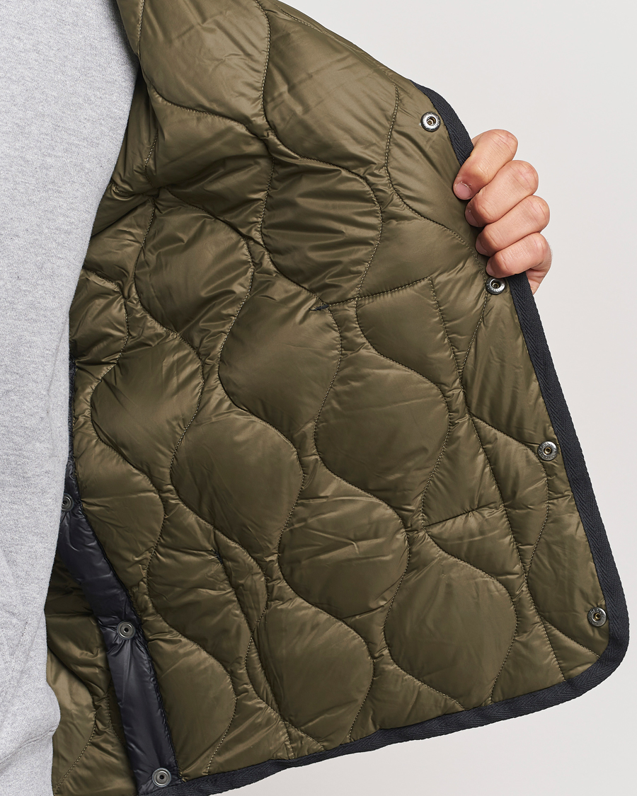 Herren | Jacken | TAION | Military Crew Neck Down Vest Black