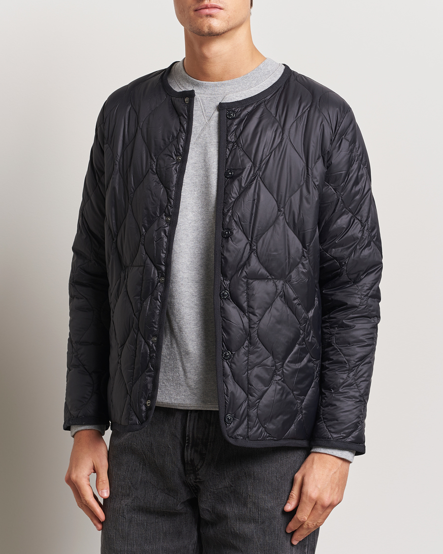 Herren | Jacken | TAION | Military Crew Neck Down Jacket Black