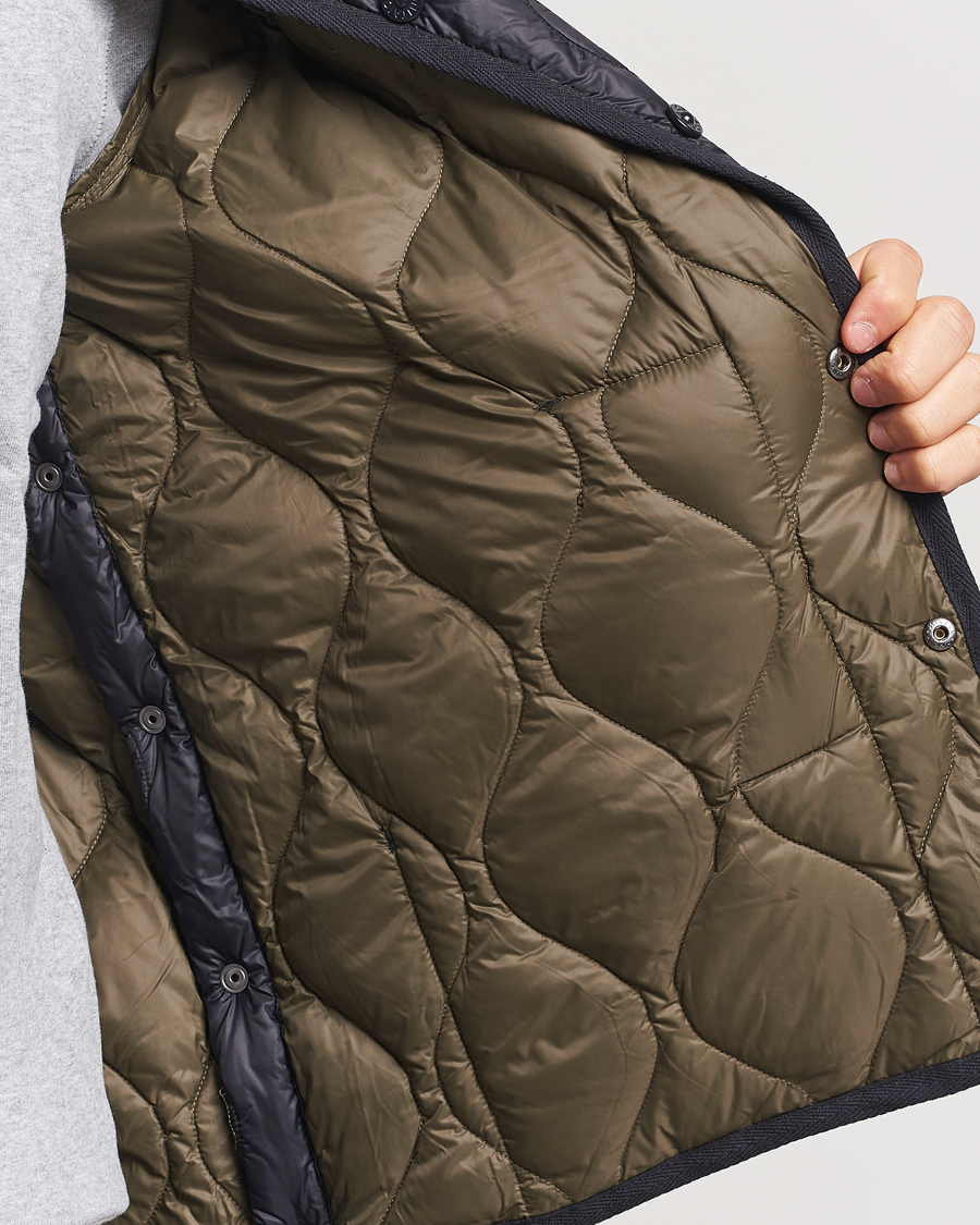 Herren | Jacken | TAION | Military Crew Neck Down Jacket Black