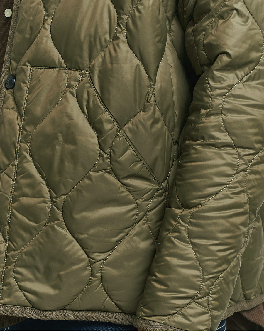 Herren | Jacken | TAION | Military Crew Neck Down Jacket Dark Olive