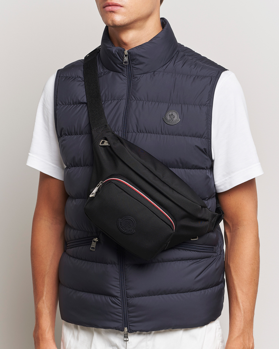 Herren | Moncler Durance Belt Bag Black | Moncler | Durance Belt Bag Black